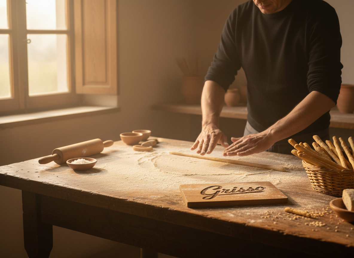 Baker at work